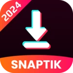 snaptik android application logo